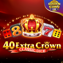 40 Extra Crown Classic Dice Golden Coins Link